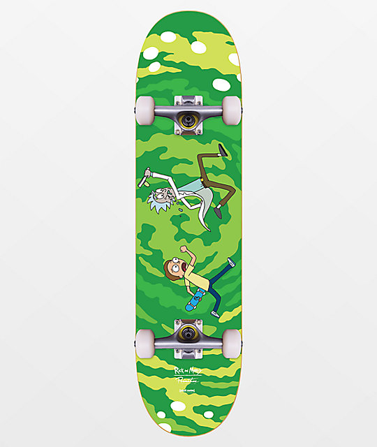 Primitive x Rick and Morty Portal 8.25" Skateboard